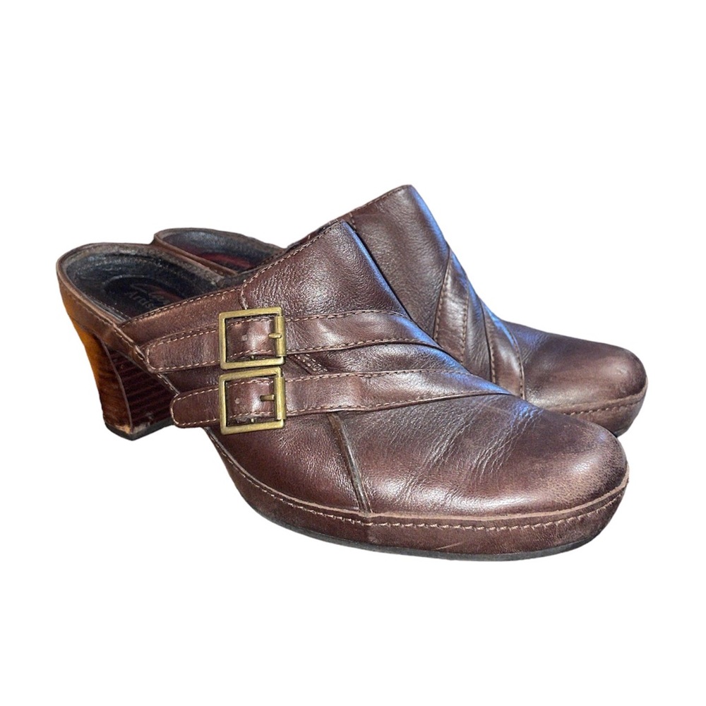 Clark’s Artisan Buckle Detailed Heels